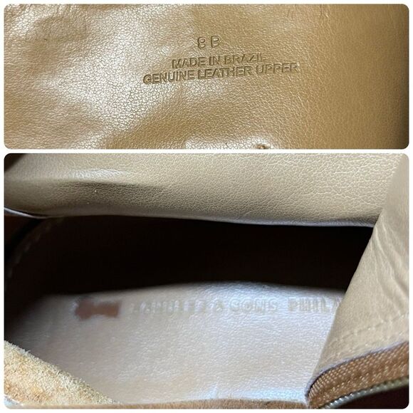 Schuler & Sons Philadelphia Tall Leather Riding Boots in Tan - Picture 9 of 11